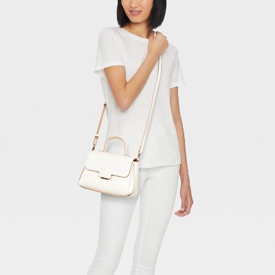 Mini Top Handle Crossbody Bag - A New Day&#8482; Off-White_6