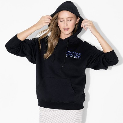 Women's Morgan Wallen Problem Fleece Graphic Sweatshirt - Black (Target Exclusive)