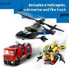 LEGO City Helicopter, Fire Truck & Submarine Remix 3 in 1 Building Toy 60462 - 3 of 4