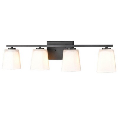 Millennium Lighting 4 - Light Vanity in  Matte Black