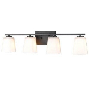 Millennium Lighting 4 - Light Vanity in  Matte Black - 1 of 4