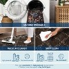 Washable Floral Area Rugs for Living Room - Modern Non-Slip Large Low Pile Carpet with Machine Washable Backing for Bedroom Home Decor - 4 of 4