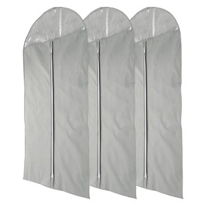 Unique Bargains Dustproof Thickened Garment Bag 3 Pcs - 1 of 4