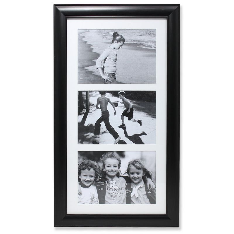 10.5&#34; x 18.5&#34; Triple Matted Black Collage Frame - Lawrence Frames, 1 of 2