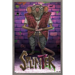 Trends International Teenage Mutant Ninja Turtles: Mutant Mayhem - Splinter Framed Wall Poster Prints - 1 of 4