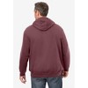 KingSize Men's Big & Tall Fleece Zip-Front Hoodie - 3 of 4