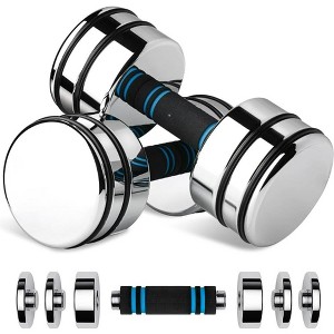 Neoprene Dumbbell Set with Color Codes, CAP Barbell Free Weights for Home Gym, Multiple Sizes & Colors - 1 of 4