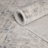 Distressed Contemporary Abstract Modern Indoor Runner or Area Rug by Blue Nile Mills - 4 of 4