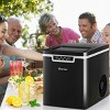 Costway Ice Maker Machine Countertop 26Lbs/24H Portable W/Scoop & Basket Black - 4 of 4