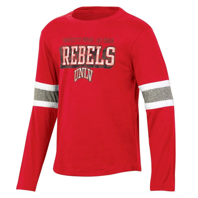 NCAA UNLV Rebels Boys&#39; Long Sleeve T-Shirt, 1 of 4