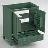29.5" Bathroom Vanity Base Only, Solid Wood & MDF Cabinet with Adjustable Shelf, Storage Drawer, No Sink Included - 4 of 4