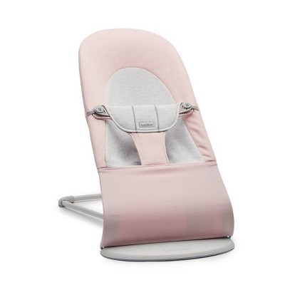 BabyBjörn Bouncer Balance Soft Woven/Jersey, Light Pink/Gray