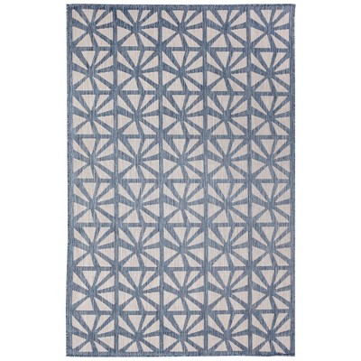 Liora Manne Carmel  Indoor/Outdoor Rug  Navy..