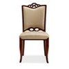 Manhattan Comfort Set of 2 Regent Faux Leather Dining Chairs Cream - Manhattan Comfort: Beechwood Legs, Solid Back, No Assembly Required - 3 of 4