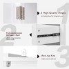 71" Tall Kitchen Pantry Cabinet, Freestanding Cupboard Storage Cabinet with 2 Drawers, Kitchen Hutch Cabinet for Living Room Hallway Bathroom - 4 of 4