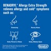 Benadryl Extra Strength Diphenhydramine Antihistamine Allergy Relief Tablets - 24ct - image 4 of 4