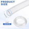 Unique Bargains Clear Hose, Lightweight Plastic Tube - 2 of 4