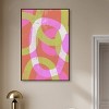 Art Remedy Lolipop Sunset Modern Color Block Abstract Wall Art Framed - 2 of 4