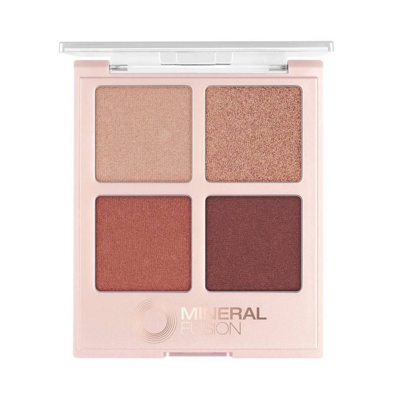 Mineral Fusion Fade Resistant Eyeshadow Palette - 0.25oz, 1 of 22