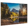 Yosemite Home Decor "Morning in Paradise Glass Photographic Art in Multi-Color - 2 of 4