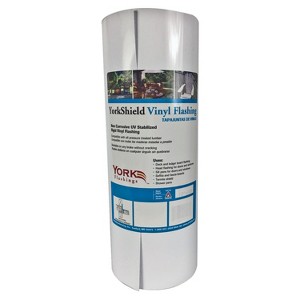York 18 in. W X 600 in. L Vinyl Flashing White - 1 of 1