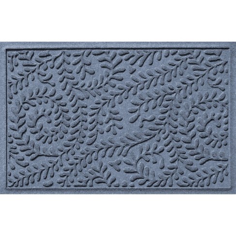 2'x3' Aqua Shield Squares Indoor/Outdoor Doormat Bluestone - Bungalow  Flooring