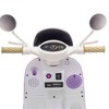 12V 2 Motors Kids Ride On Motorcycle, 2 Seater Electric Scooter Toy w/Music, Bluetooth, USB, Flip Seat, Storage Hooks & Oversized Trunk (Ages 3-6) - 3 of 4