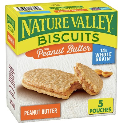 Natural Valley Peanut Butter Biscuits - 5ct