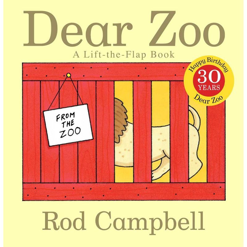 Dear Zoo 25 Years Anniversary Edition (Board Book) by Rod Campbell, 1 of 3