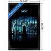 Trends International DC Comics - The Dark Knight - Batman View Of The City Framed Wall Poster Prints - 3 of 4