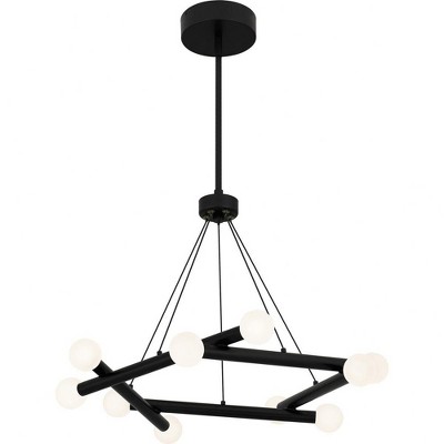 Quoizel Lighting Cyprus 1 - Light Chandelier in  Matte Black