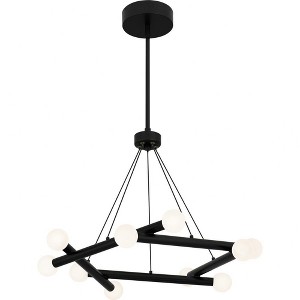 Quoizel Lighting Cyprus 1 - Light Chandelier in  Matte Black - 1 of 4