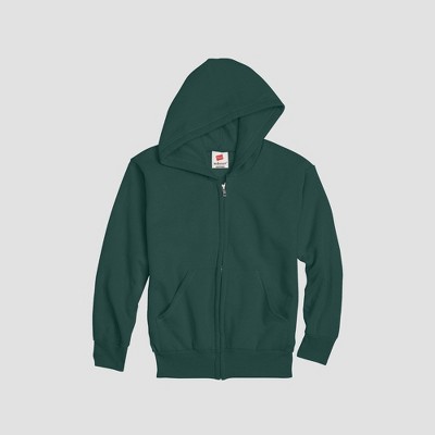 Dark green cheap zip hoodie