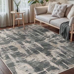Abynow Medallion Distressed Persian Indoor Area Rug - 1 of 4