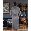 ADR Men's Ultra Plush Fleece Robe, Big and Tall Bathrobe - 3 of 3