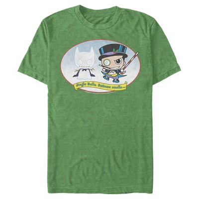 Men's Batman Christmas Naughty Penguin T-Shirt