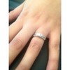 Pompeii3 1/2ct Diamond Engagement Matching Wedding 14K White Gold Ring Set - 4 of 4