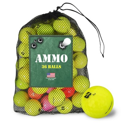 Bridgestone Mix Recycled Used Golf Balls [36-Ball]