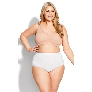 Avenue Women's Comfort Cotton No Wire Bra - 1 of 4