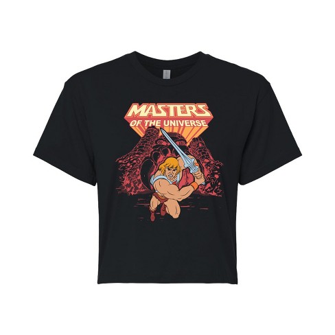 Women's - Masters of the Universe - Battle Sword Cropped Graphic T-Shirt - image 1 of 4