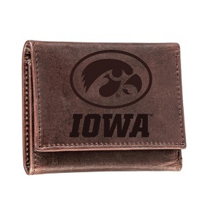 Evergreen University of Iowa Crazy Horse Collection Tri-Fold Wallet - 1 of 1