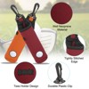 Unique Bargains Portable Neoprene Golf Ball Tee Carry Bags with Clip - 3 of 4