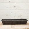 Novelty Poly-Pro Plastic Indoor/Outdoor Liner/Planter Flower Box - 2 of 4