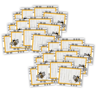 Eureka The Hive Self-Adhesive Name Tags, 40 Per Pack, 6 Packs
