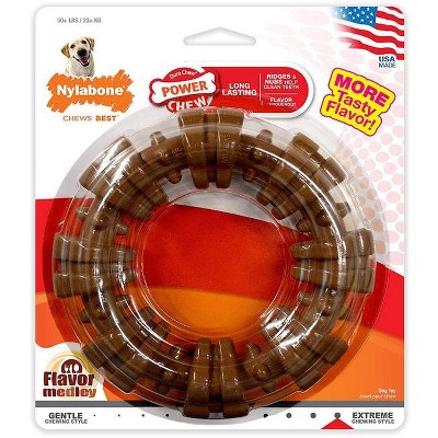 Nylabone Dura Chew Textured Ring - Flavor Medley