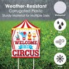 Big Dot of Happiness Carnival - Step Right Up Circus - Party Decorations - Carnival Themed Party Welcome Yard Sign - 3 of 4