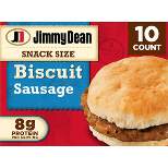 Jimmy Dean Biscuit Sausage Snack Size Frozen Sandwiches - 17oz