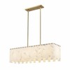 Z-Lite Viviana 5 - Light Island Pendant Light in  Rubbed Brass - 4 of 4