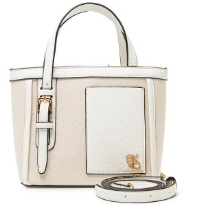 MKF Collection Wren faux leather trim Tote Bag by Mia K - 1 of 4