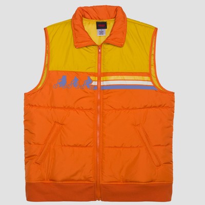 mens puffer vest target